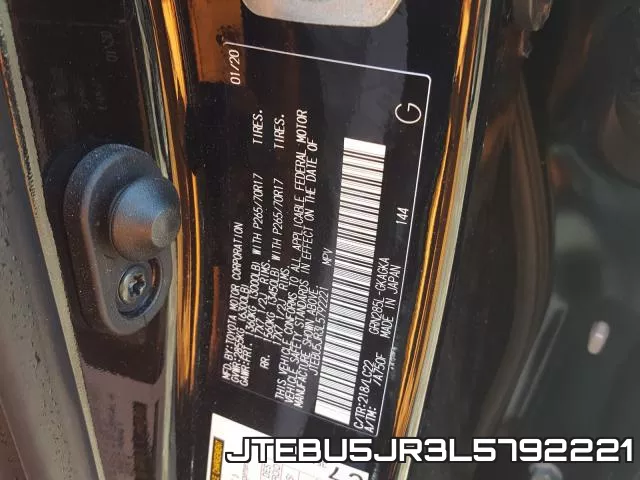 JTEBU5JR3L5792221 фото 2