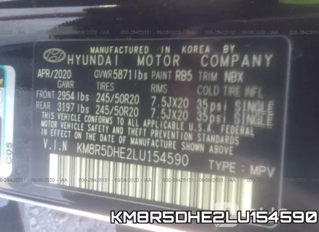 KM8R5DHE2LU154590 фото 10
