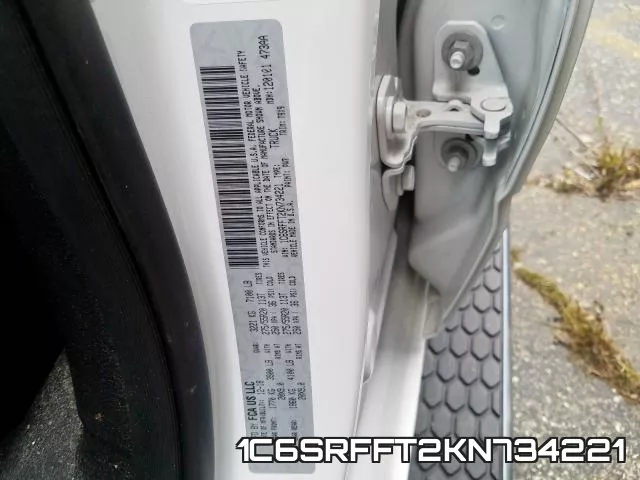 1C6SRFFT2KN734221 фото 2