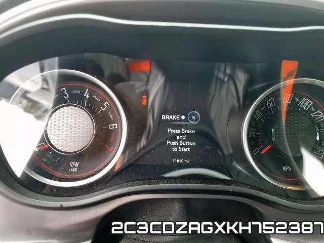 2C3CDZAGXKH752387 фото 9
