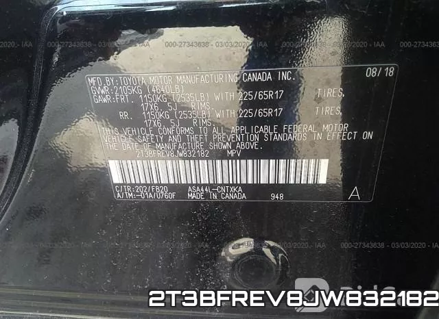 2T3BFREV8JW832182 фото 10