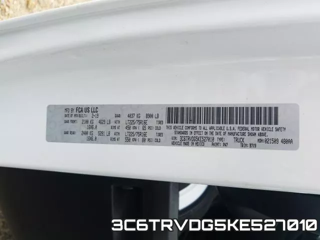 3C6TRVDG5KE527010 фото 2