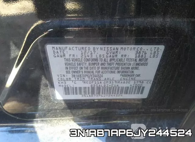 3N1AB7AP6JY244524 фото 10