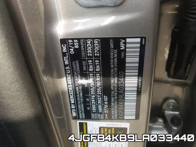 4JGFB4KB9LA033440 фото 2