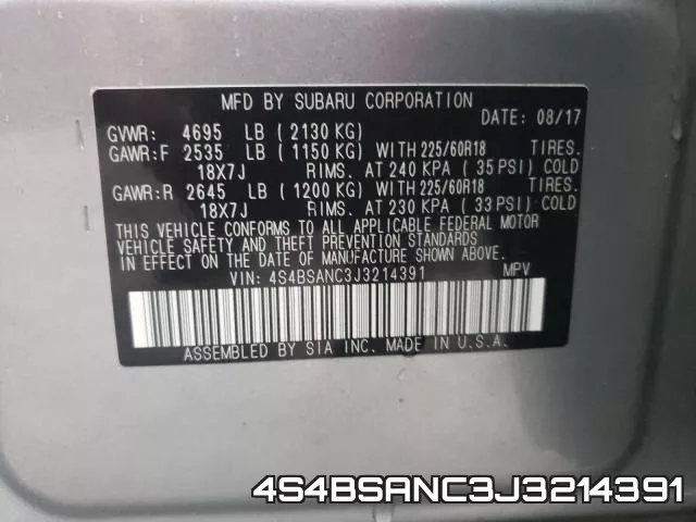 4S4BSANC3J3214391 фото 2