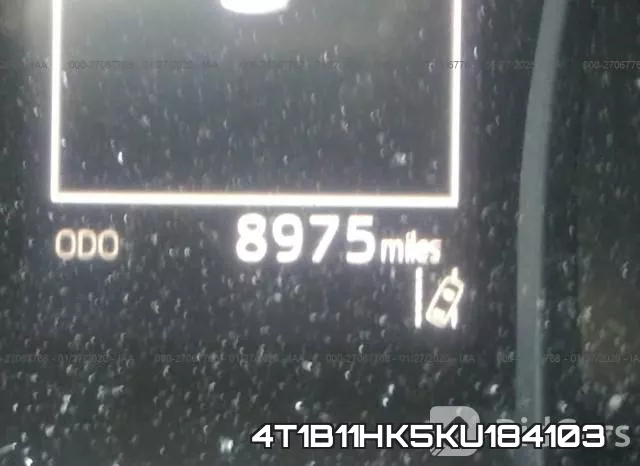 4T1B11HK5KU184103 фото 8