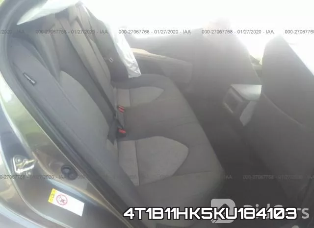 4T1B11HK5KU184103 фото 9