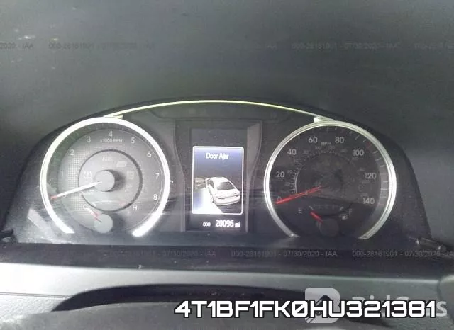 4T1BF1FK0HU321381 фото 8