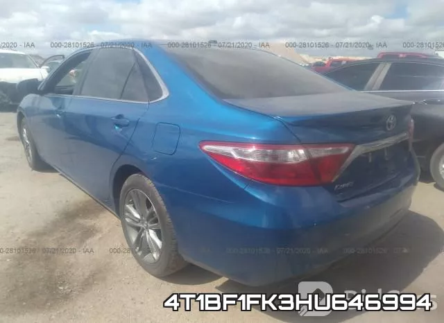 4T1BF1FK3HU646994 фото 4
