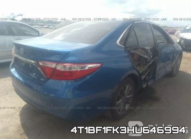 4T1BF1FK3HU646994 фото 5