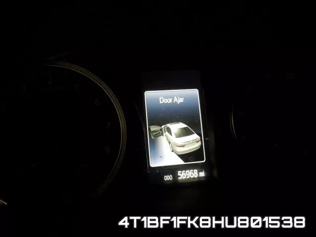 4T1BF1FK8HU801538 фото 9