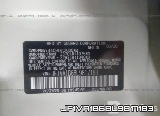 JF1VA1B68L9817183 фото 10