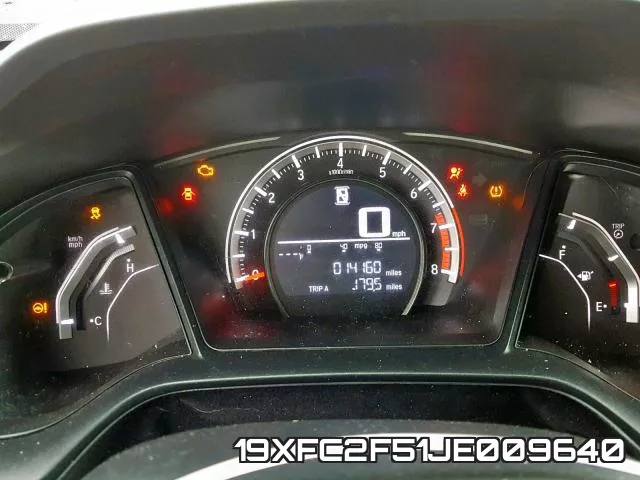 19XFC2F51JE009640 фото 6
