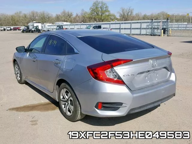 19XFC2F53HE049583 фото 4