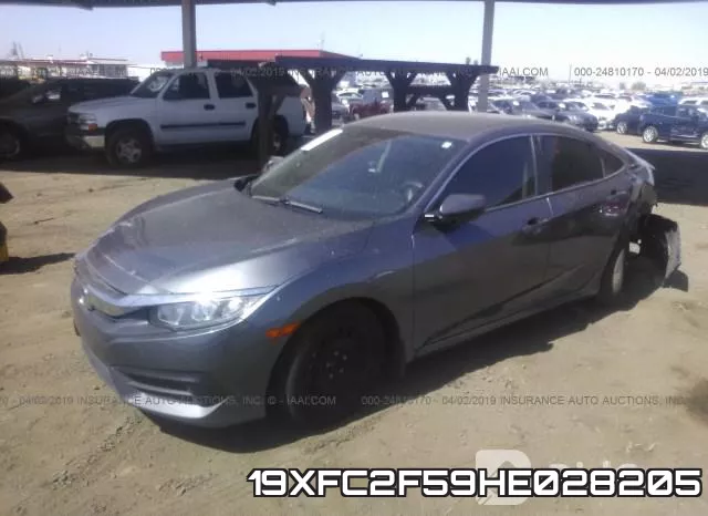 19XFC2F59HE028205 фото 3