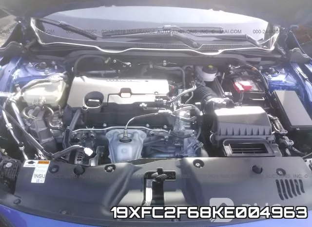 19XFC2F68KE004963 фото 2