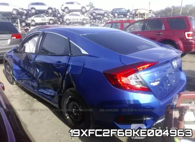 19XFC2F68KE004963 фото 4