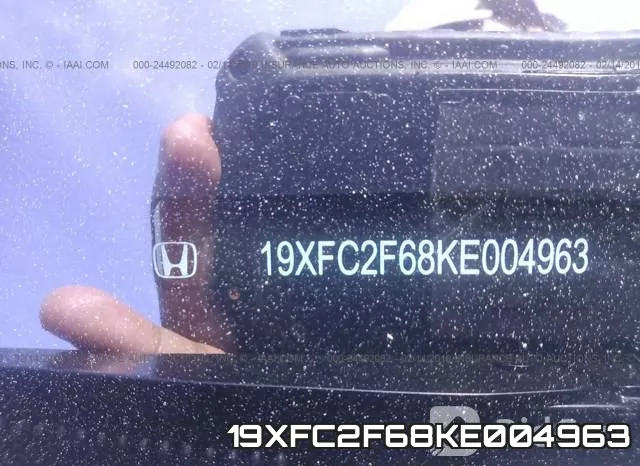 19XFC2F68KE004963 фото 10