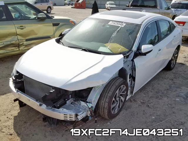 19XFC2F74JE043251 фото 3