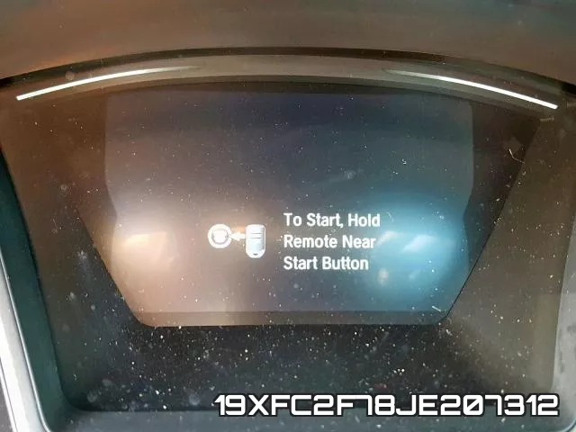 19XFC2F78JE207312 фото 9