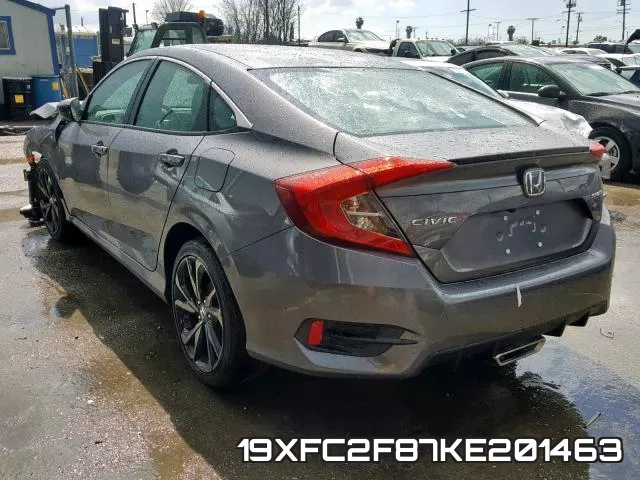 19XFC2F87KE201463 фото 4