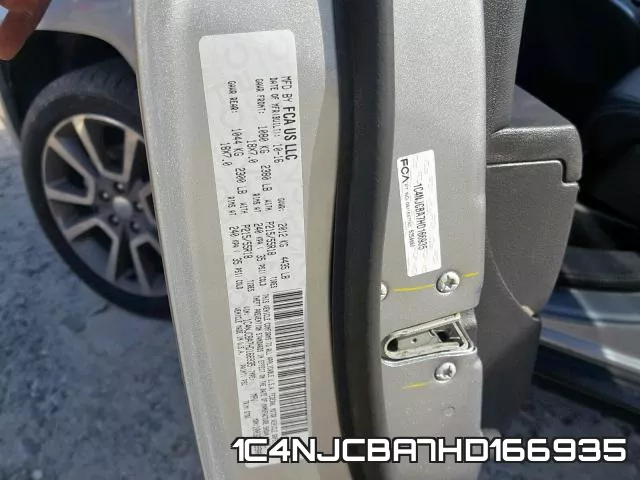 1C4NJCBA7HD166935 фото 2