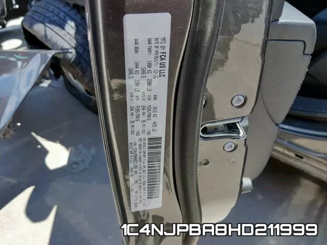 1C4NJPBA8HD211999 фото 2