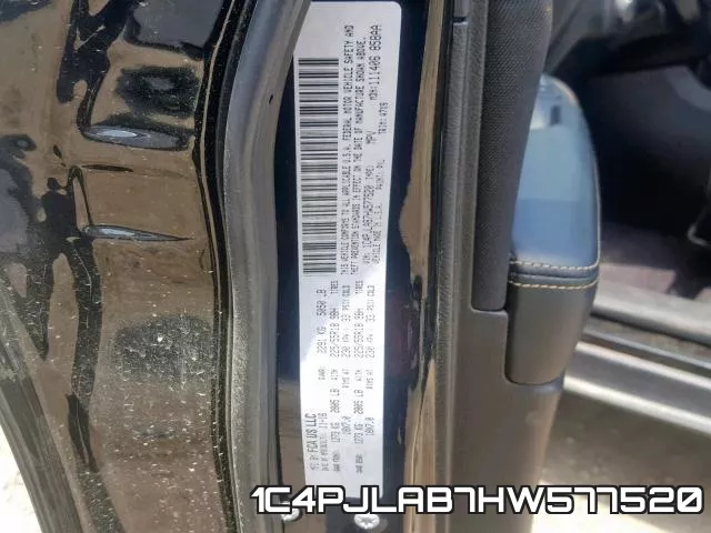 1C4PJLAB7HW577520 фото 2