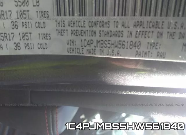 1C4PJMBS5HW561840 фото 10