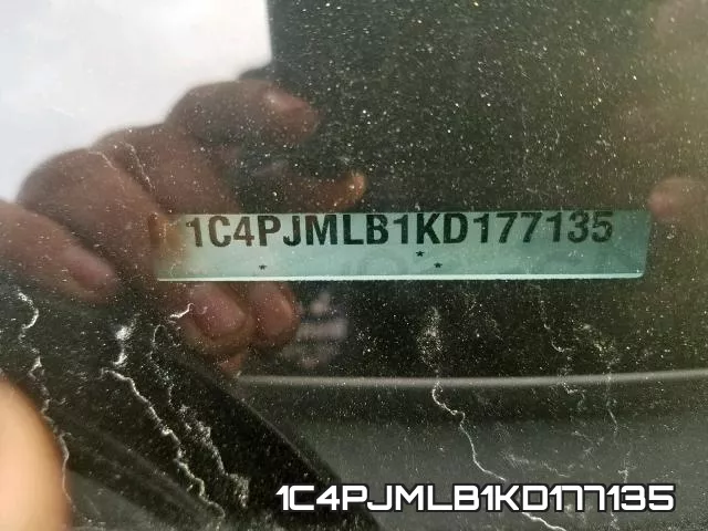 1C4PJMLB1KD177135 фото 2