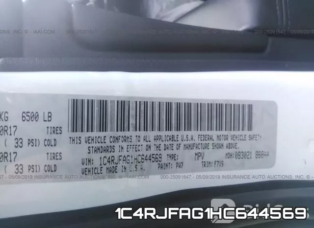 1C4RJFAG1HC644569 фото 10