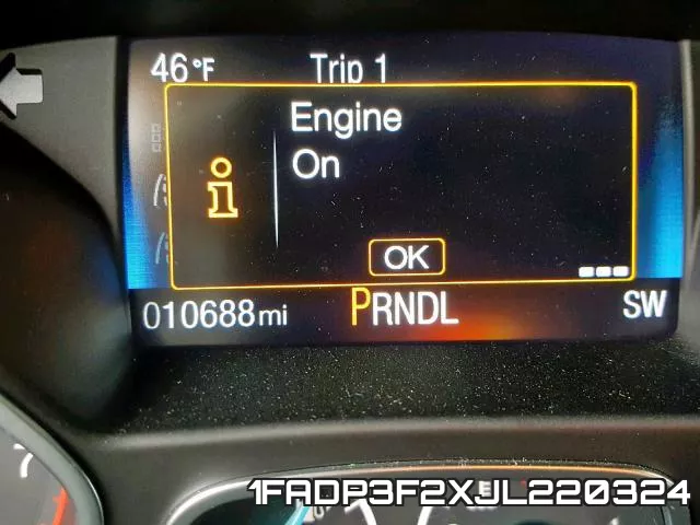 1FADP3F2XJL220324 фото 9