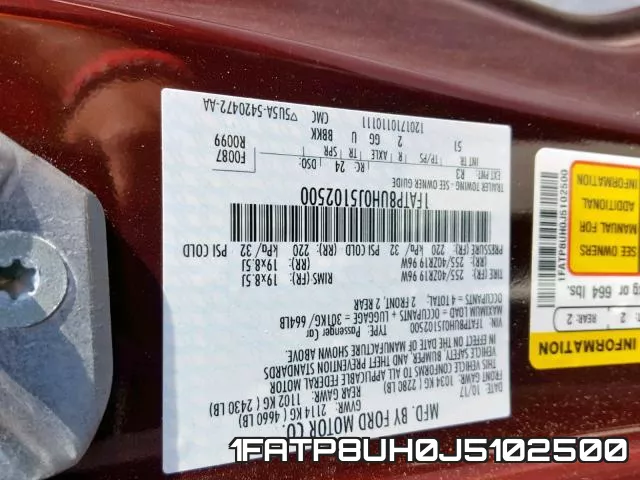1FATP8UH0J5102500 фото 2