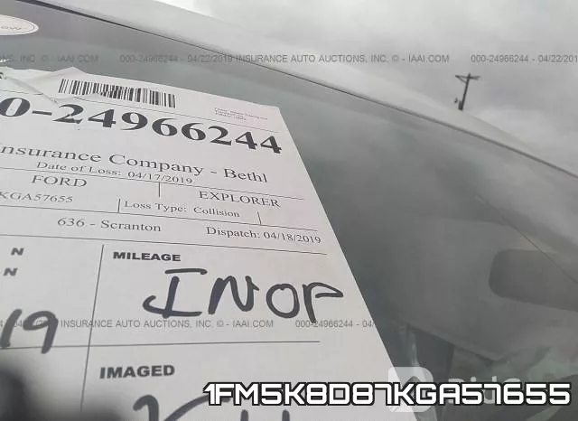 1FM5K8D87KGA57655 фото 8