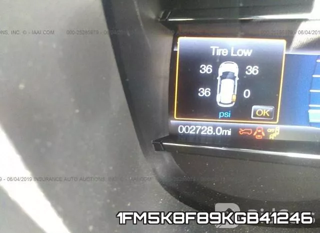 1FM5K8F89KGB41246 фото 8