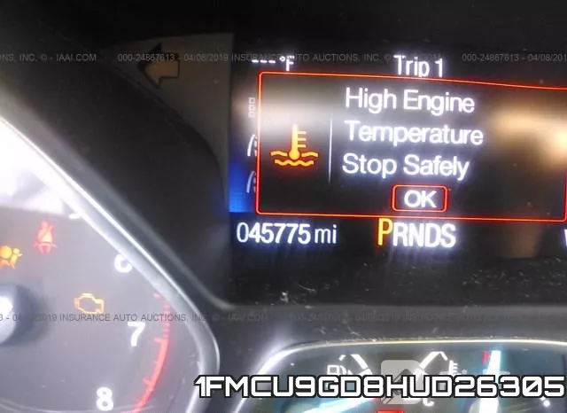 1FMCU9GD8HUD26305 фото 8