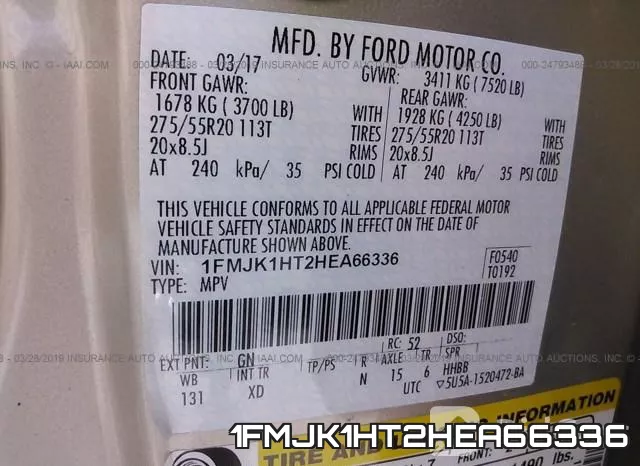 1FMJK1HT2HEA66336 фото 10