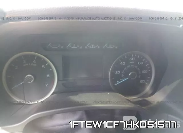 1FTEW1CF7HKD51577 фото 8