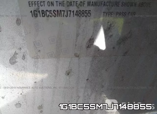 1G1BC5SM7J7148855 фото 10