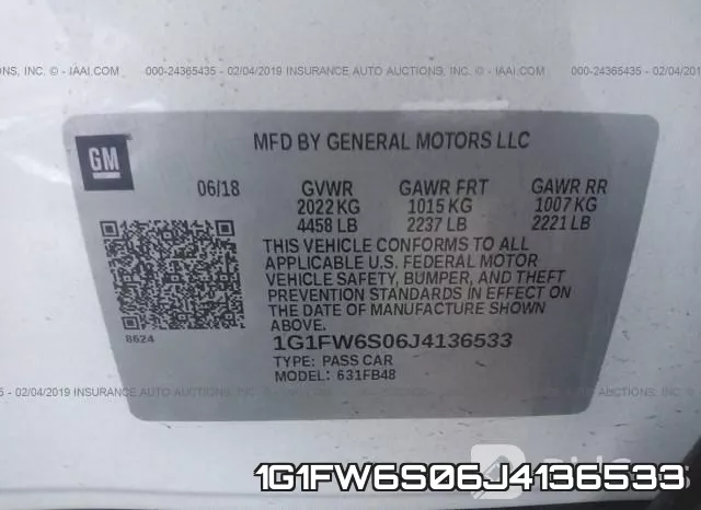 1G1FW6S06J4136533 фото 10