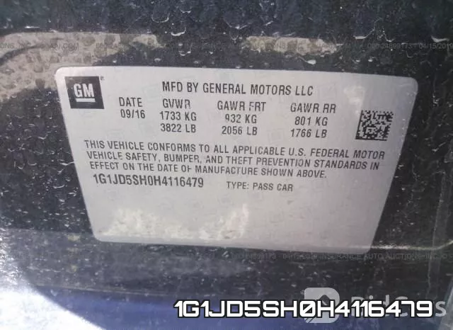 1G1JD5SH0H4116479 фото 10