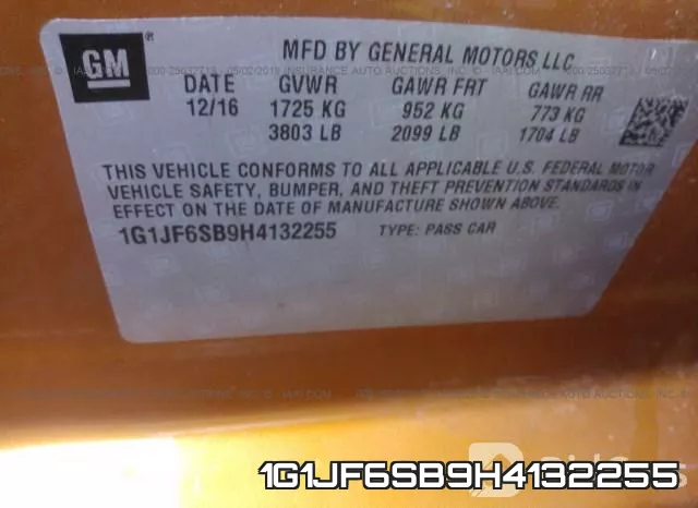 1G1JF6SB9H4132255 фото 10