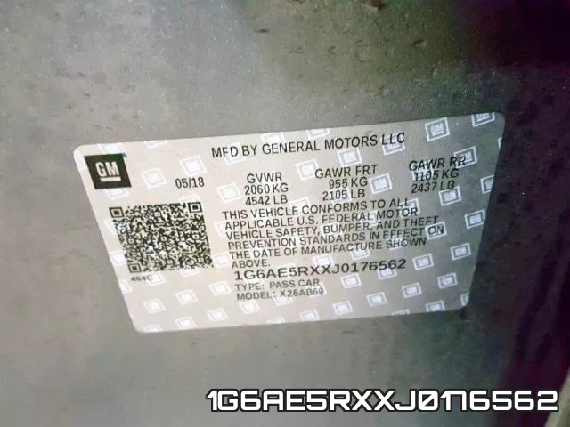 1G6AE5RXXJ0176562 фото 2