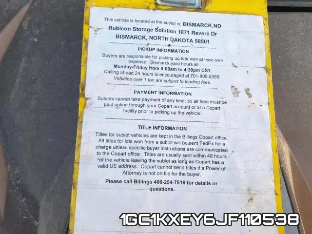 1GC1KXEY6JF110538 фото 10