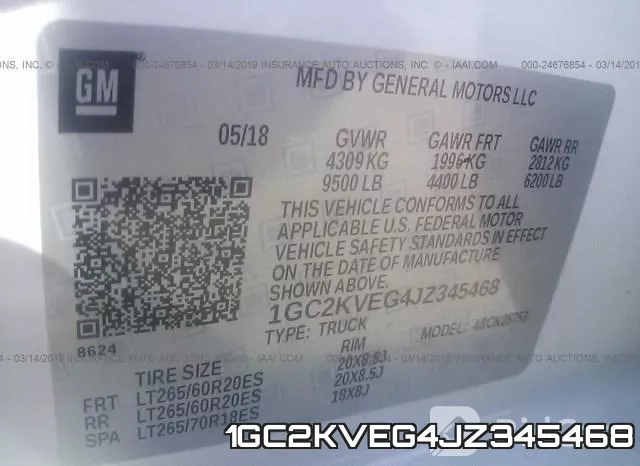 1GC2KVEG4JZ345468 фото 10