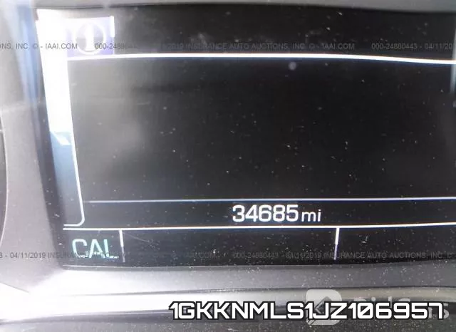 1GKKNMLS1JZ106957 фото 8