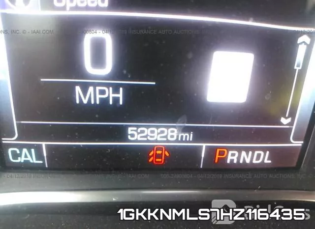 1GKKNMLS7HZ116435 фото 8