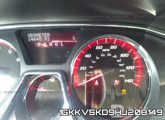 1GKKVSKD9HJ208149 фото 8