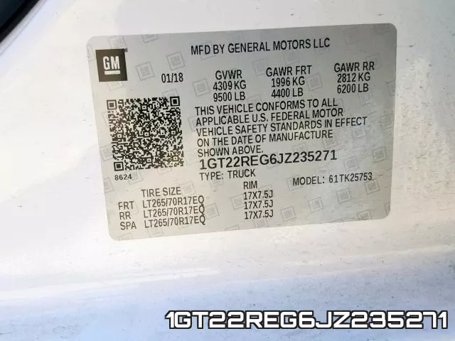1GT22REG6JZ235271 фото 2