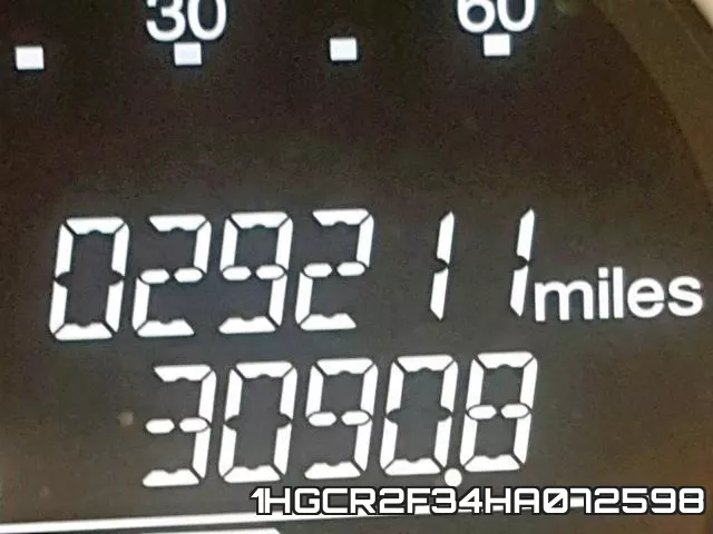 1HGCR2F34HA072598 фото 9